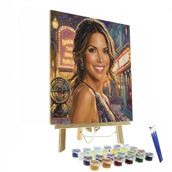 Sandra Bullock: The Brilliant Beauty of the Box Office - DIY Painting By Numbers Kit