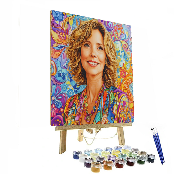 Kristen Wiig: The Quirky Star of Unconventional Comedy - DIY Painting By Numbers Kit