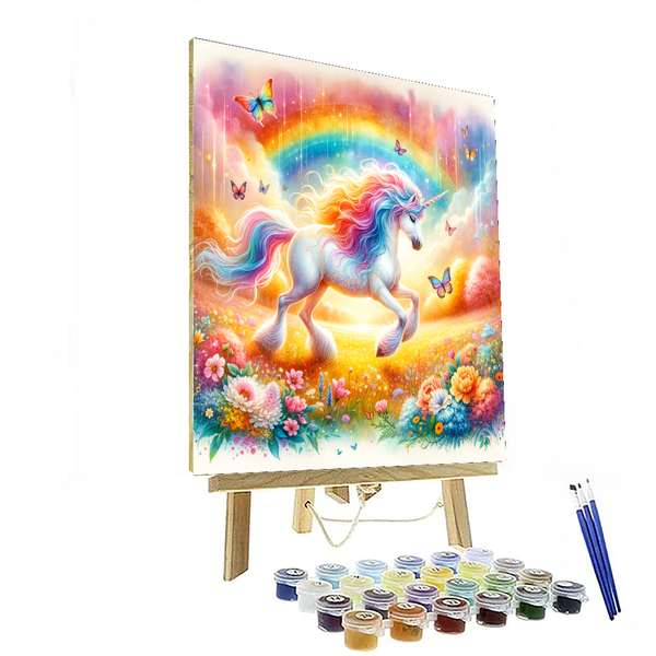 Magic Unicorn - DIY Painting By Numbers Kit