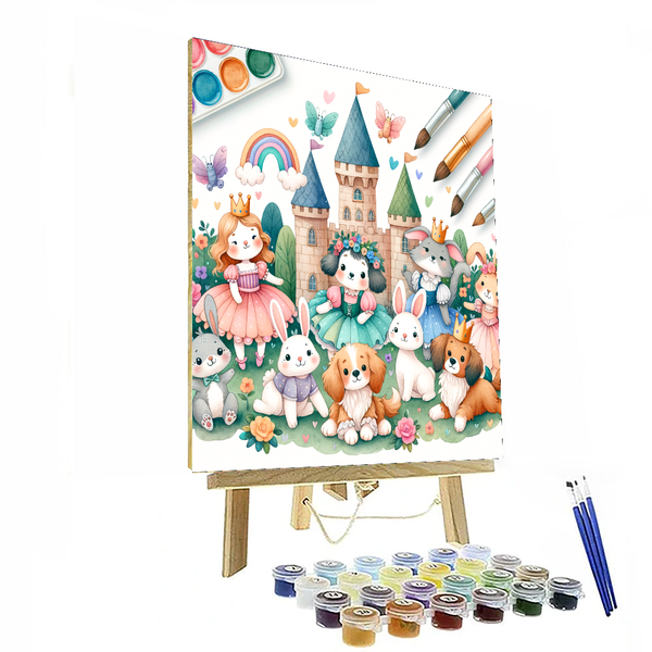 Magical Pet Kingdom - DIY Painting By Numbers Kit