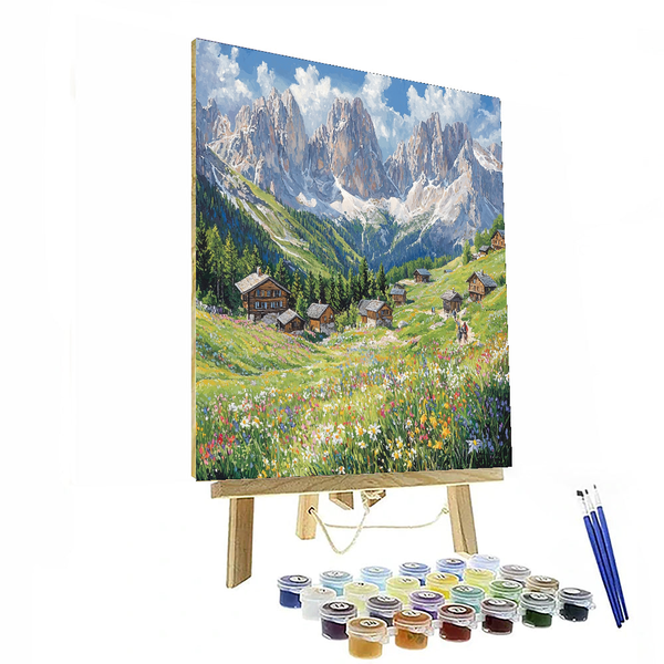 The Dolomites - DIY Painting By Numbers Kit