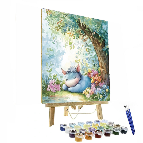 Eeyore's Quiet Moments - Disney Inspired DIY Painting By Numbers Kit