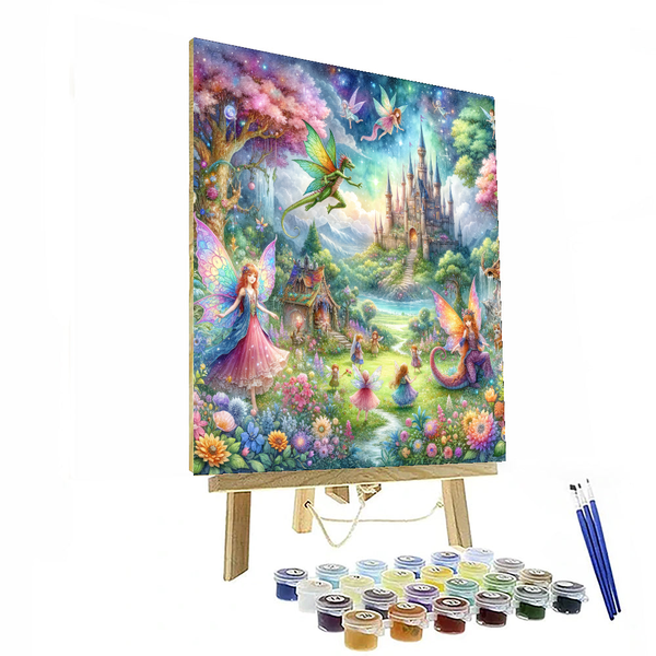 Frolicsome Fairy Tales - DIY Painting By Numbers Kit