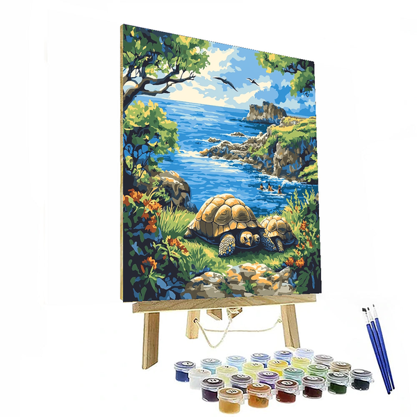 The Galápagos Islands - DIY Painting By Numbers Kit