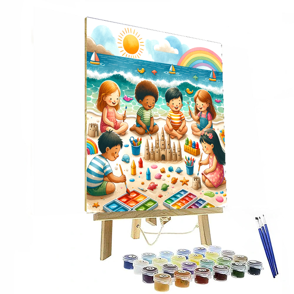 Sunny Beach Daydreams - DIY Painting By Numbers Kit