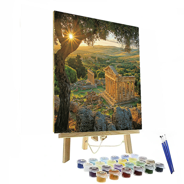 Valley of the Temples - DIY Painting By Numbers Kit