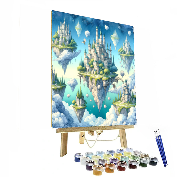 Cloud Kingdoms - DIY Painting By Numbers Kit