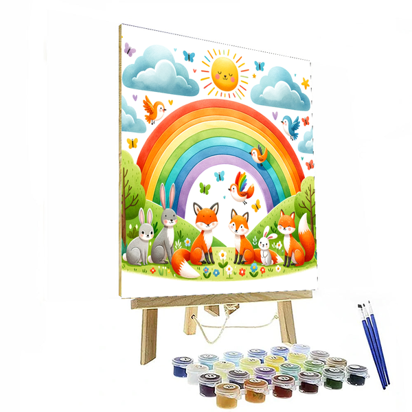 Colorful Rainbow Journey - DIY Painting By Numbers Kit