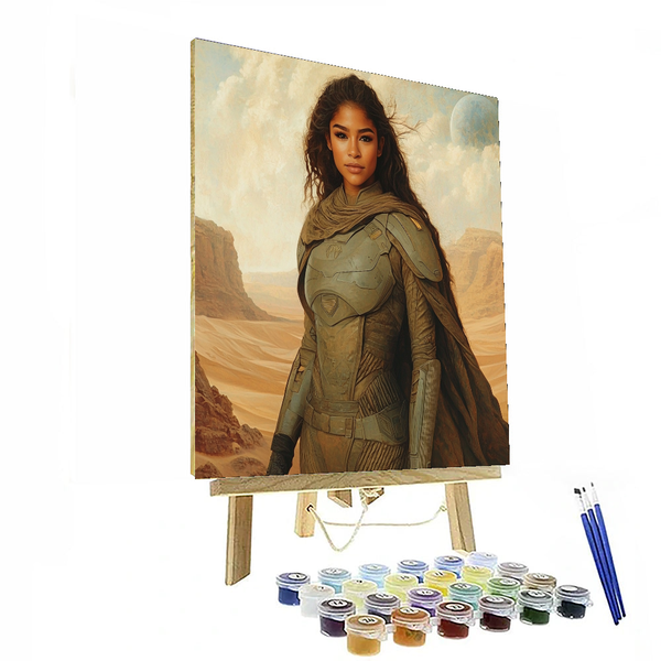 Zendaya: From Disney Darling to Dynamic Diva - DIY Painting By Numbers Kit