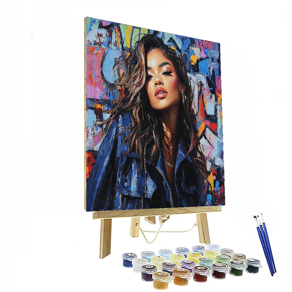 Zendaya: The Marvelous Versatility of a Rising Star - DIY Painting By Numbers Kit