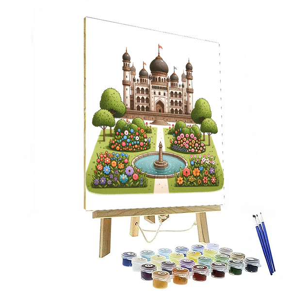 Royal Princess Palace - DIY Painting By Numbers Kit