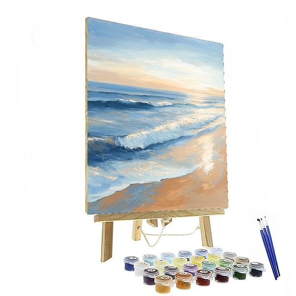 Claude Monet Inspired Timeless Seaside Serenity - DIY Painting By Numbers Kit