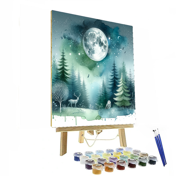 Magic in the Moonlight - DIY Painting By Numbers Kit