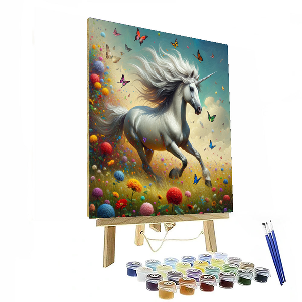 Mystical Unicorn Adventure - DIY Painting By Numbers Kit