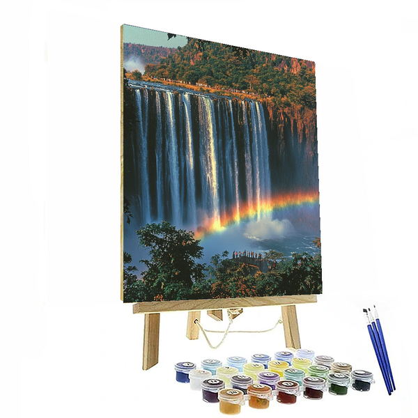 Victoria Falls - Zimbabwe/Zambia - DIY Painting By Numbers Kit