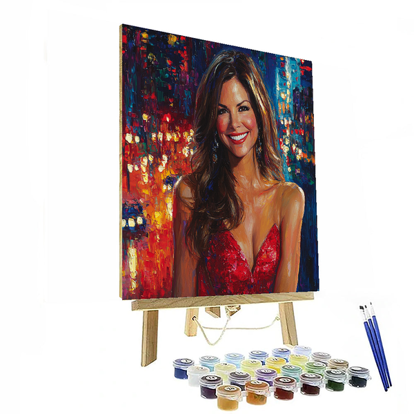 Sandra Bullock: America's Sweetheart's Cinematic Journey - DIY Painting By Numbers Kit