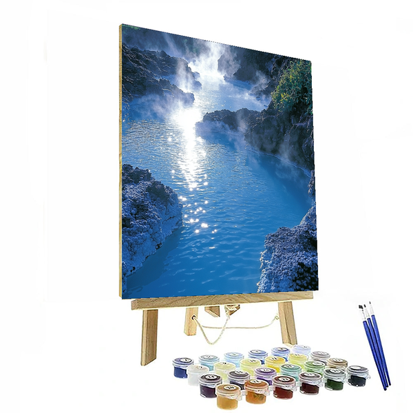 Blue Lagoon - DIY Painting By Numbers Kit