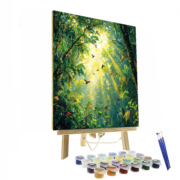 The Amazon Rainforest - DIY Painting By Numbers Kit