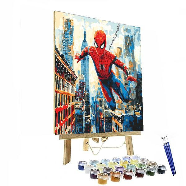 Tom Holland: Webslinger Extraordinaire - DIY Painting By Numbers Kit