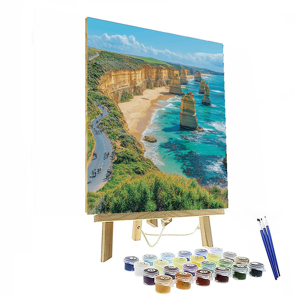 The Great Ocean Road - DIY Painting By Numbers Kit