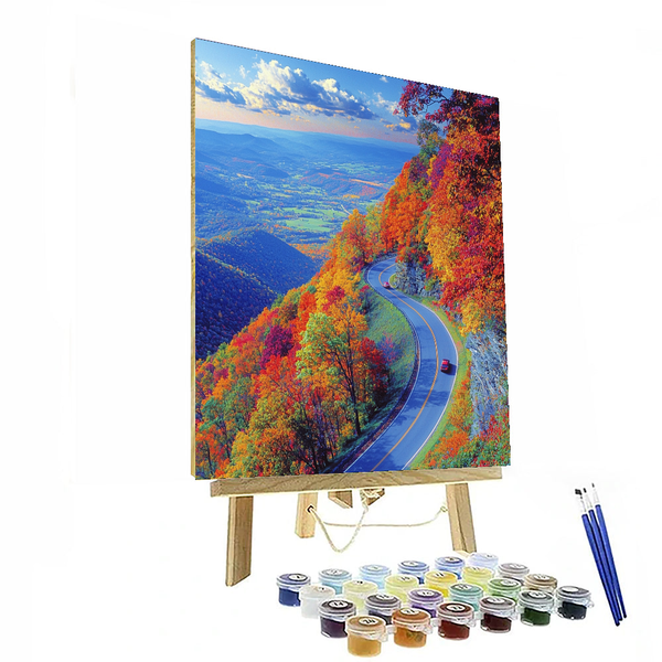 Skyline Drive - DIY Painting By Numbers Kit