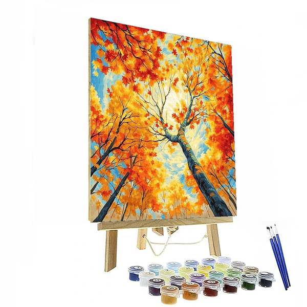 Vincent van Gogh Inspired Golden Grove - DIY Painting By Numbers Kit