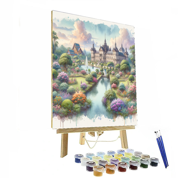 Magical Princess Palace - DIY Painting By Numbers Kit