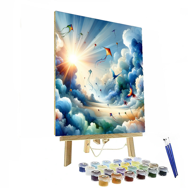 Joyful Adventure in the Sky - DIY Painting By Numbers Kit