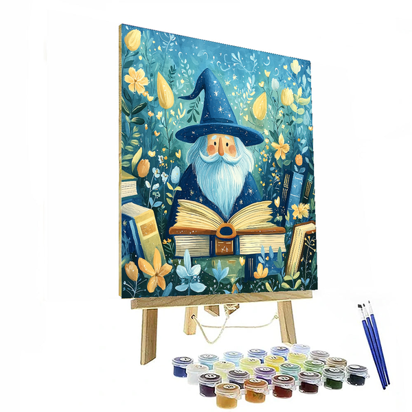 Merlin's Magical Teachings - Disney Inspired DIY Painting By Numbers Kit