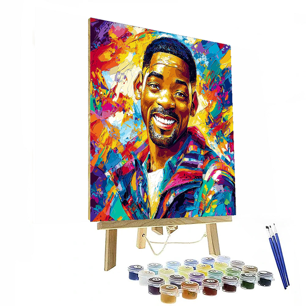 Will Smith: Chasing Dreams and Ali's Spirit - DIY Painting By Numbers Kit