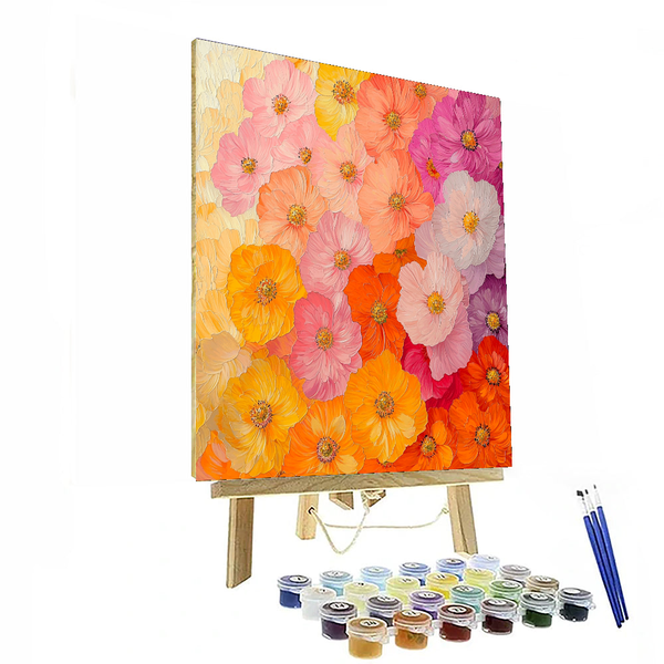 Von Monet inspirierte wunderliche Flora – Malen nach Zahlen-Set zum Selbermachen