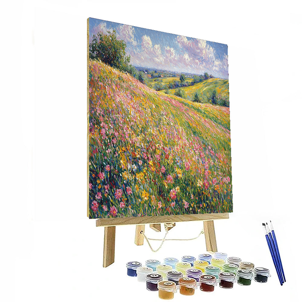 Claude Monet Inspired Joyful Meadows - DIY Painting By Numbers Kit