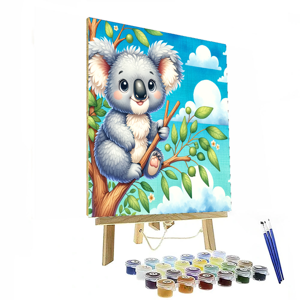 Curious Koala Adventure - DIY Painting By Numbers Kit