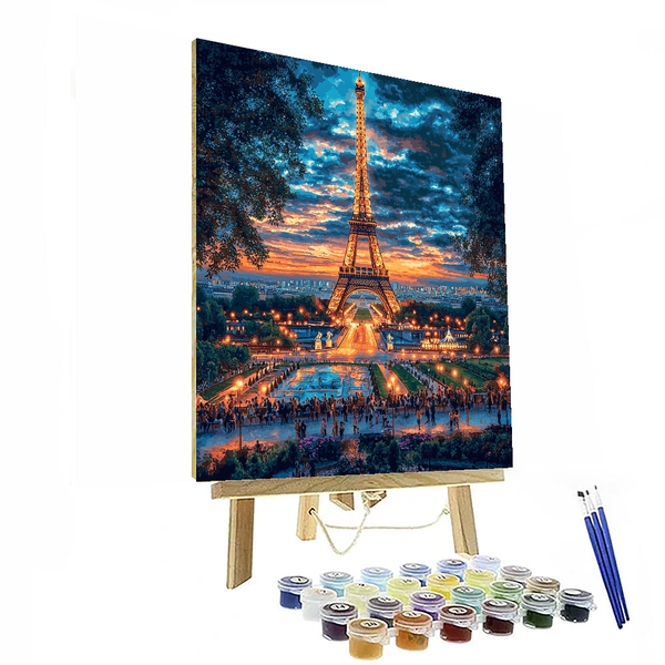 Eiffel Tower - DIY Painting By Numbers Kit