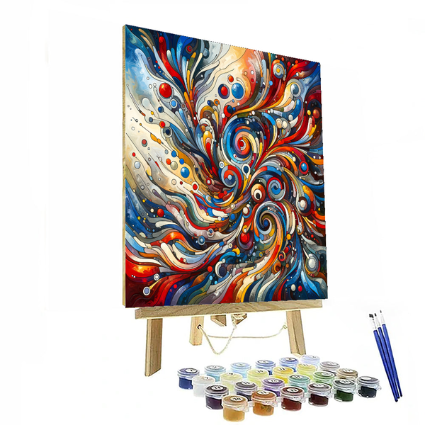 A Splash of Colors - DIY Painting By Numbers Kit