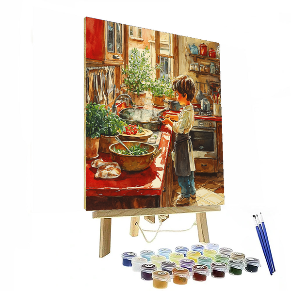 Ratatouille's Culinary School - Disney Inspired DIY Painting By Numbers Kit