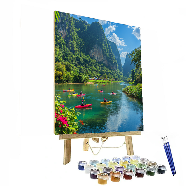 Vang Vieng - DIY Painting By Numbers Kit