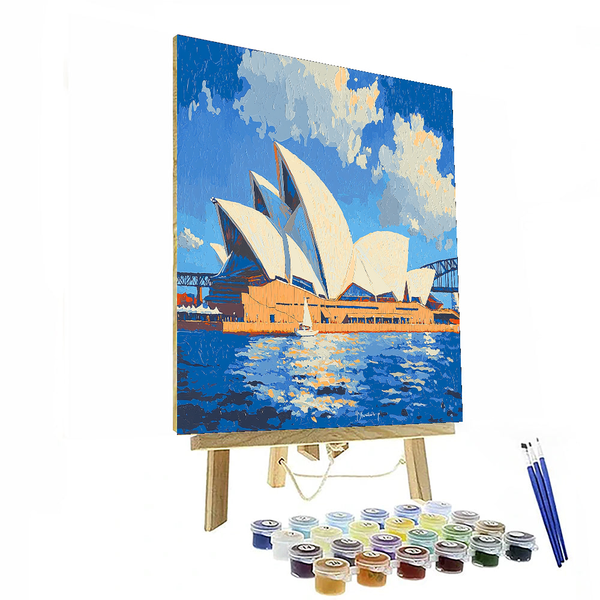 Sydney Opera House - Australia - DIY Painting By Numbers Kit