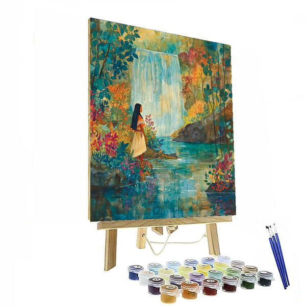 Pocahontas' Nature Spirit - Disney Inspired DIY Painting By Numbers Kit