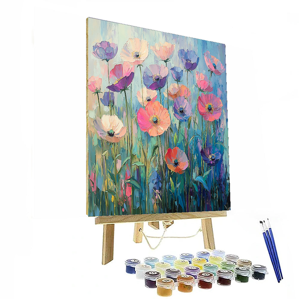 Claude Monet Inspired Dreamlike Petals - DIY Painting By Numbers Kit