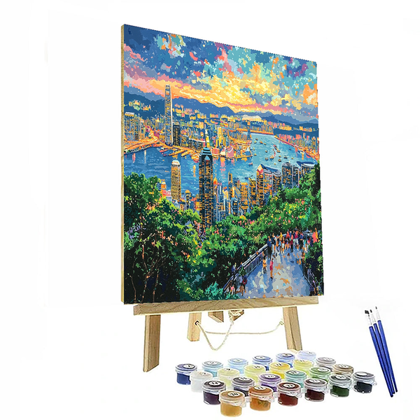 Victoria Peak - DIY Painting By Numbers Kit