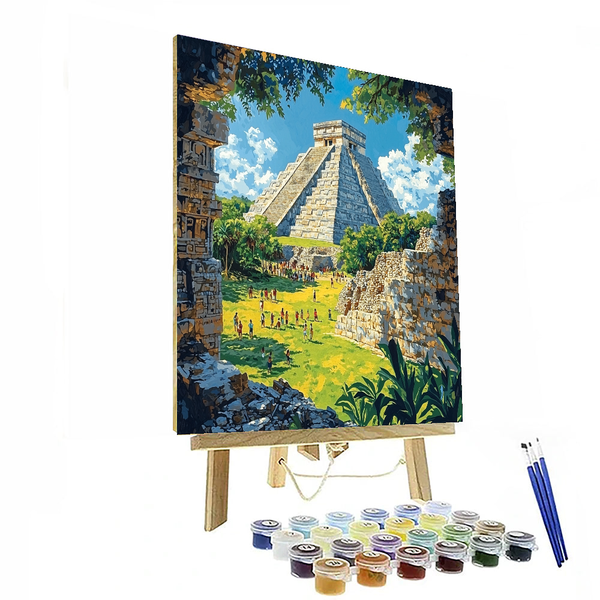 Chichen Itza - DIY Painting By Numbers Kit