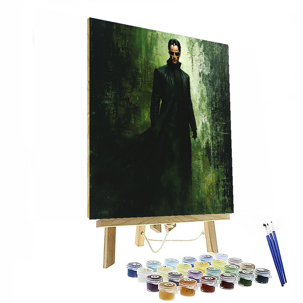 Keanu Reeves: The Resilient Spirit of Neo - DIY Painting By Numbers Kit