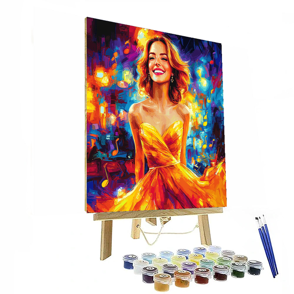 Emma Stone: The Starlet of La La Land - DIY Painting By Numbers Kit