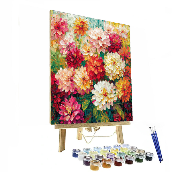 Monet Inspired Blooming Abundance - DIY Painting By Numbers Kit