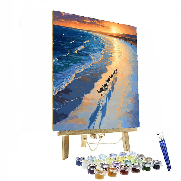 Cable Beach - DIY Painting By Numbers Kit