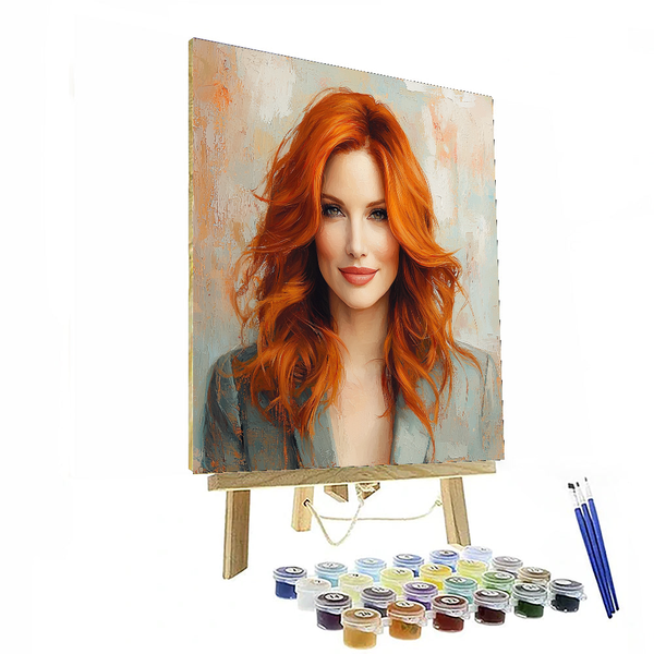 Jessica Chastain: The Empowered Phoenix of Performance - DIY Painting By Numbers Kit