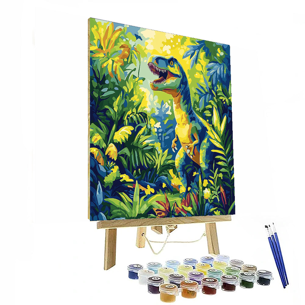 Rex's Dino Discovery - Disney Inspired DIY Painting By Numbers Kit