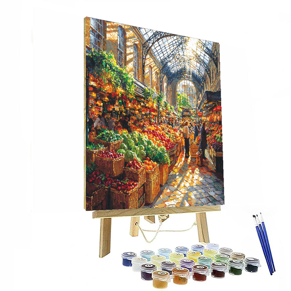 Borough Market - London - DIY Painting By Numbers Kit