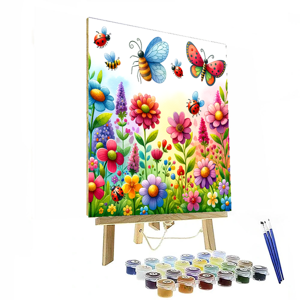 Wonderful World of Insects - DIY Painting By Numbers Kit